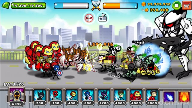 HERO WARS: Super Stickman(英雄战争：超级火柴人防御) 1.0.1