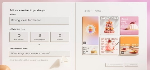 微软AI设计工具MicrosoftDesigner v2.0免费版