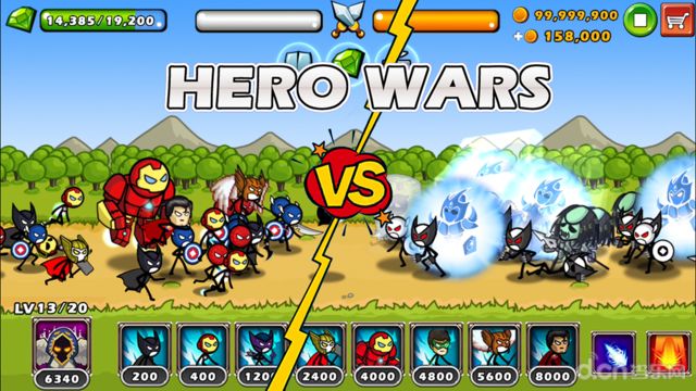 HERO WARS: Super Stickman(英雄战争：超级火柴人防御) 1.0.1