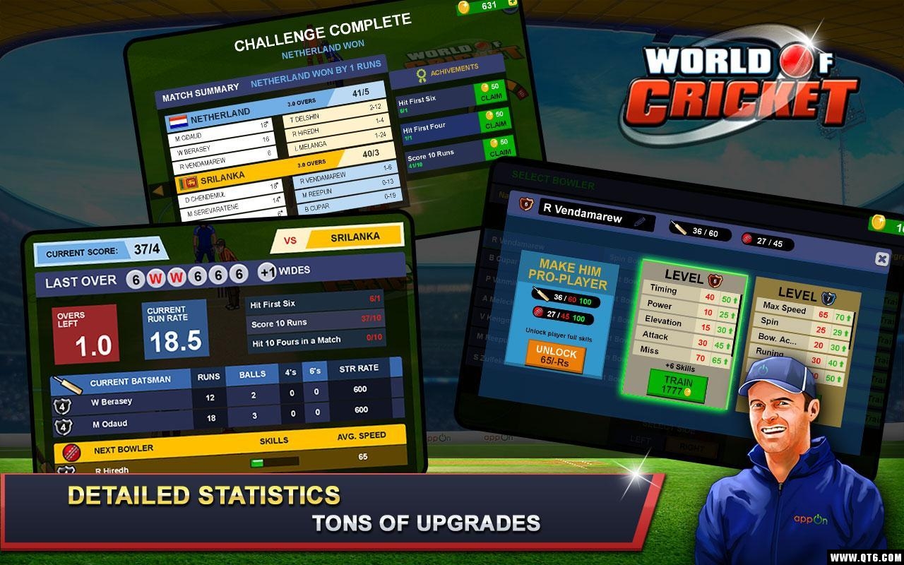 World Of Cricket(板球世界多人PVP) 6.4安卓版