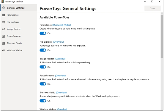 PowerToys v0.64.1免费版