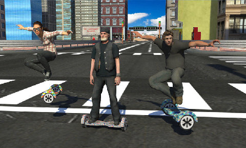 HoverBoard Rider Extreme Race(喷射滑板比赛) 1.0