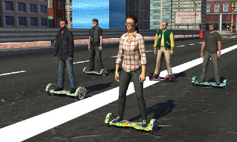 HoverBoard Rider Extreme Race(喷射滑板比赛) 1.0