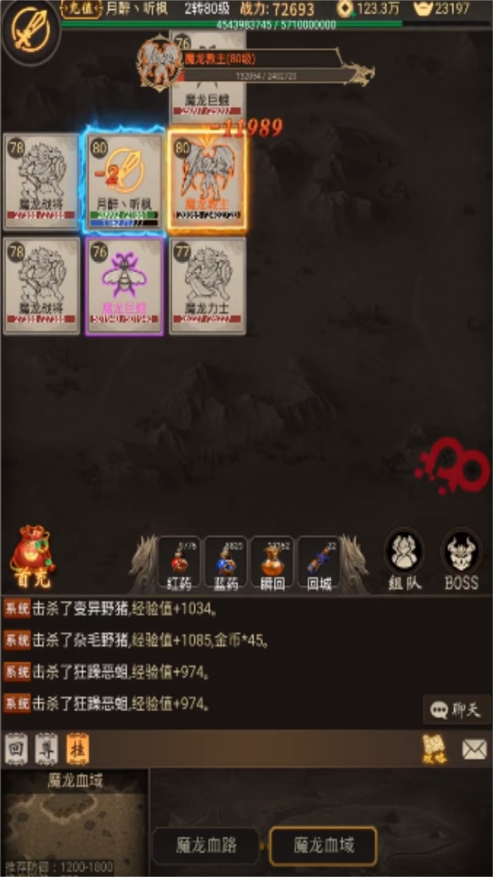 挂机文字传奇游戏 挂机文字传奇游戏