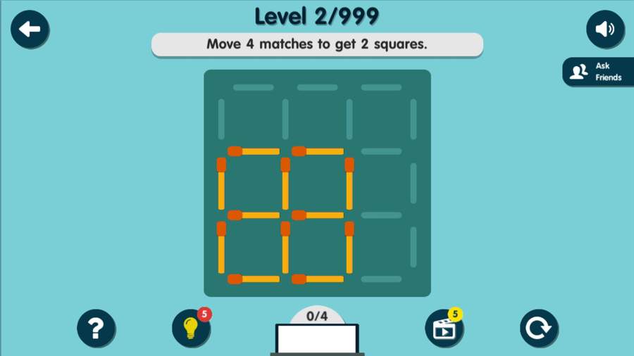 Matchstick Puzzle 2018(火柴拼图2018) 1.1官方版