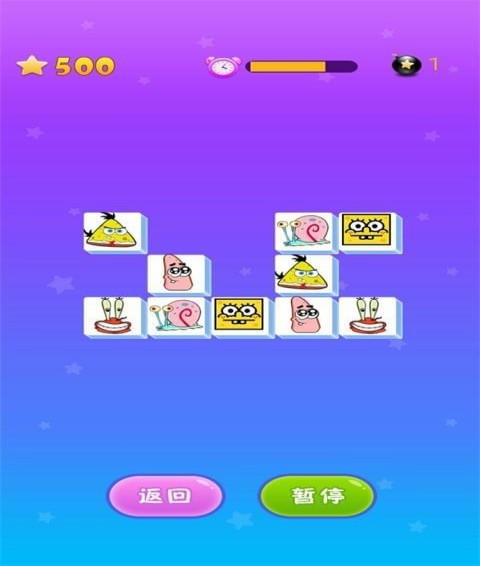 海绵宝宝连连看 1
