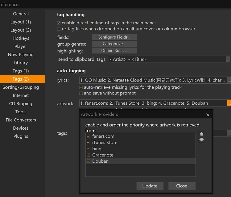 MusicBee专辑封面搜索插件 v1.1.0免费版