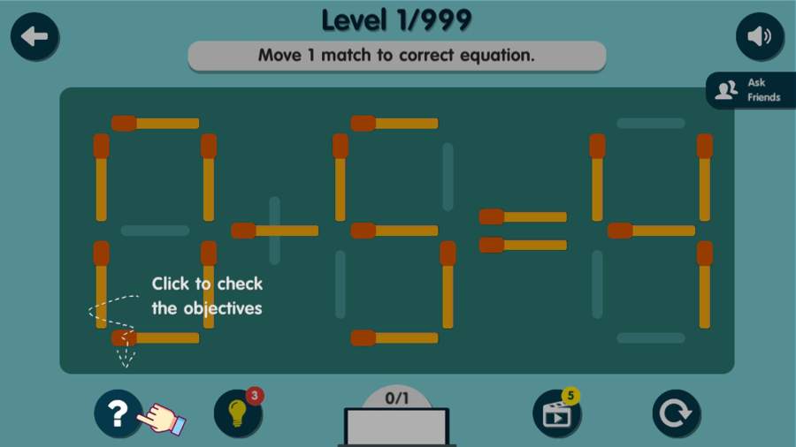 Matchstick Puzzle 2018(火柴拼图2018) 1.1官方版