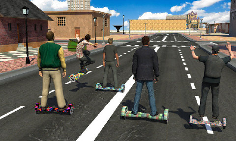 HoverBoard Rider Extreme Race(喷射滑板比赛) 1.0