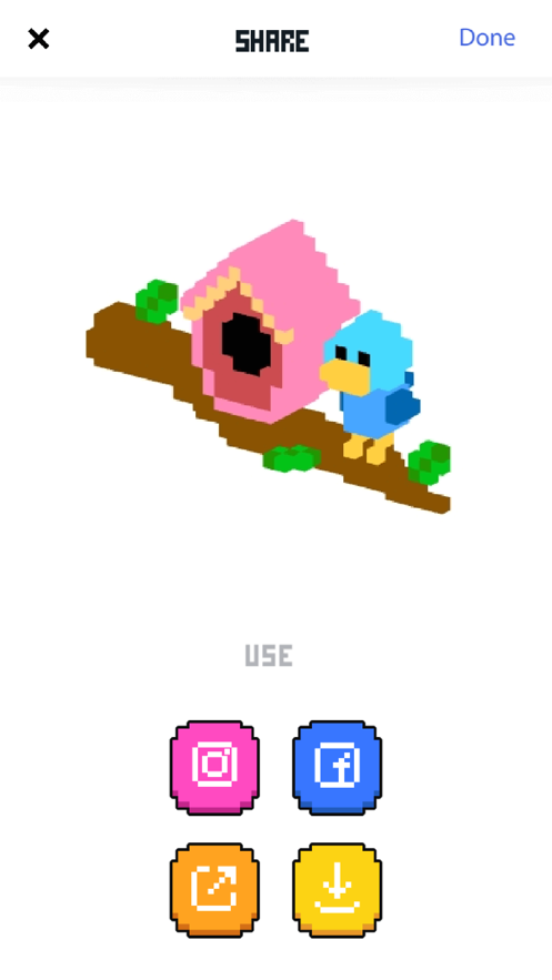 Color By Number Pixel Art2D 3D ios版