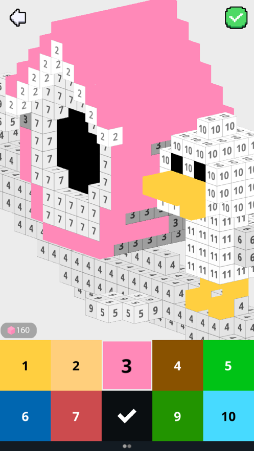 Color By Number Pixel Art2D 3D ios版