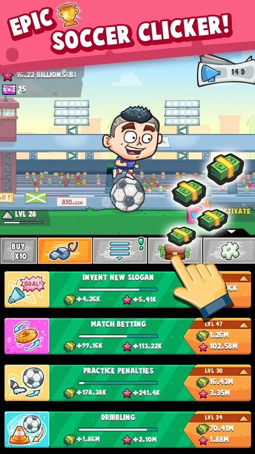 Soccer Simulator: Idle Tournament(足球模拟放置赛事Soccer Simulator) 1.2.5