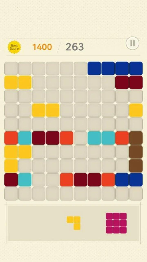 方块拼图10x10