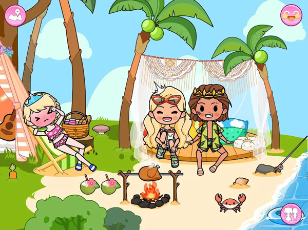公主假期梦幻王国之旅无广告(PrincessTown:DollGirlGames)