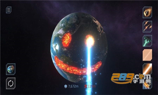 地球毁灭模拟器（Solar Smash）内置菜单版下载无限导弹中文最新版v1.9.1安卓版