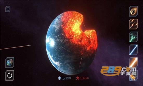地球毁灭模拟器（Solar Smash）内置菜单版下载无限导弹中文最新版v1.9.1安卓版
