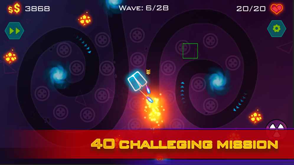 Tower Defense: Geometry War(塔防：几何战争) 1.0.2官方版