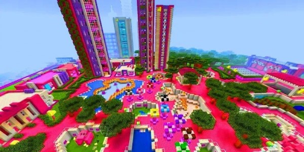 可爱世界建筑工艺