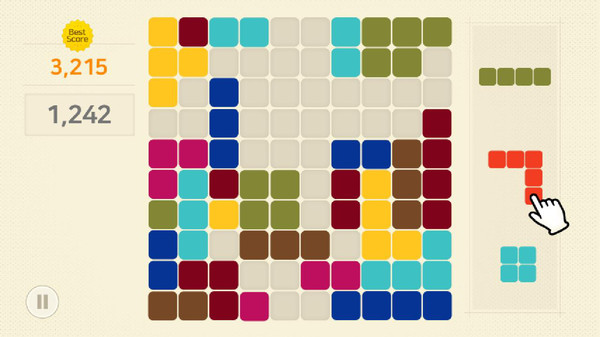 方块拼图10x10