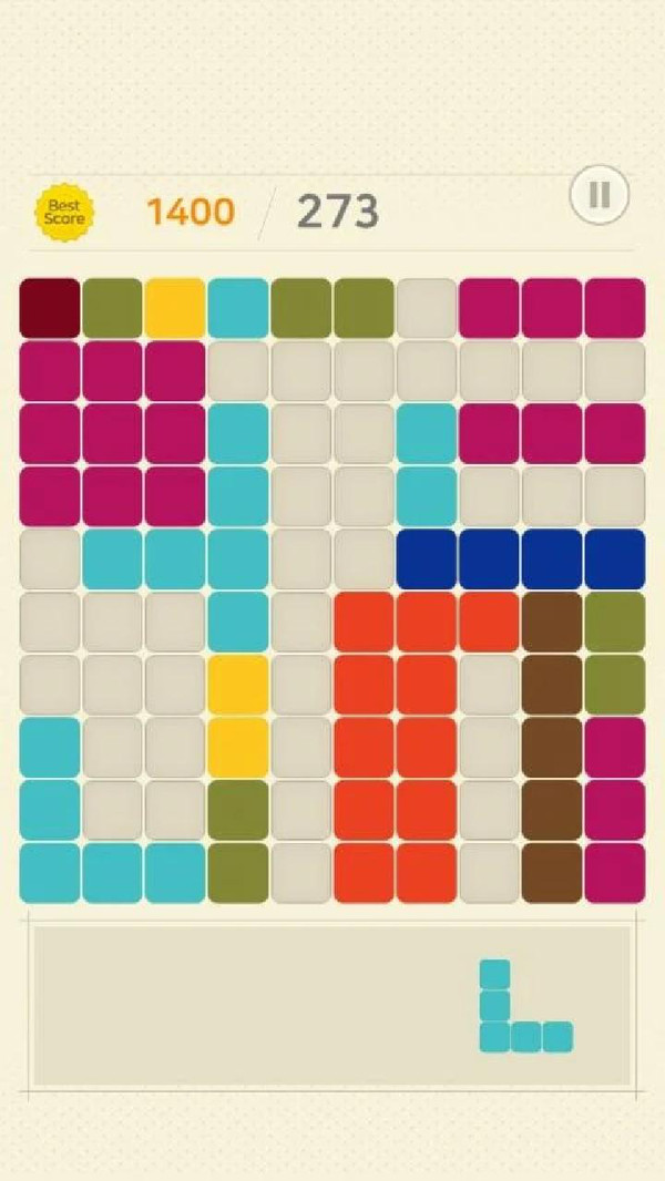 方块拼图10x10