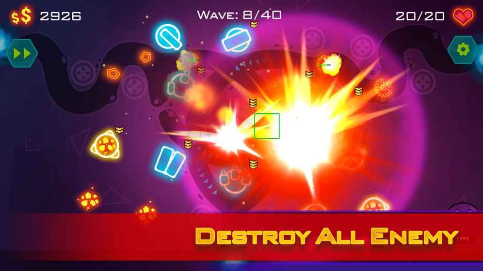 Tower Defense: Geometry War(塔防：几何战争) 1.0.2官方版