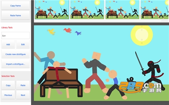 火柴人动画制作器（Stick Fighter）手机汉化版下载2022最新版v7.1.1安卓版