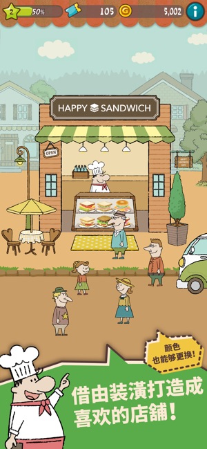 Happy Sandwich Cafe最新版