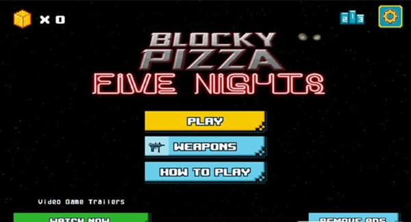 Blocky Pizza Five Nights（块状披萨的五夜） E.2.9