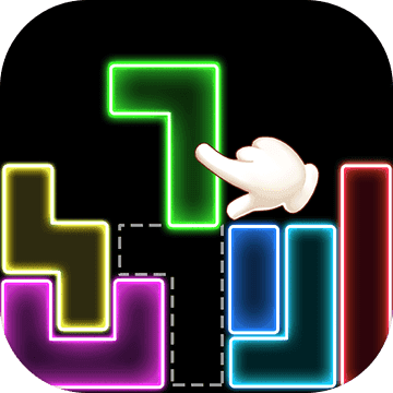 荧光方块拼图APP