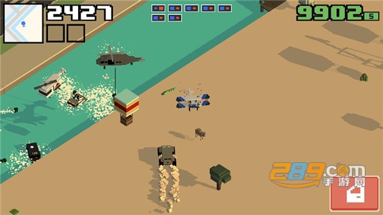 像素公路狂飙2全车辆解锁中文破解版v1.6破解版