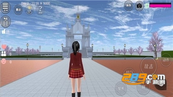 SAKURA SchoolSimulator(樱花校园模拟器中秋版可以做月饼)v1.036.08最新版