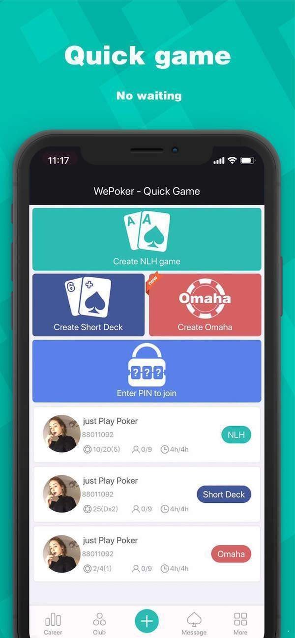 wepoker微扑克