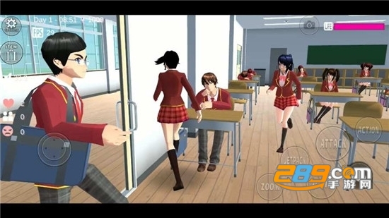 SAKURA SchoolSimulator(樱花校园模拟器天使服版追风汉化版)v1.037.01安卓版