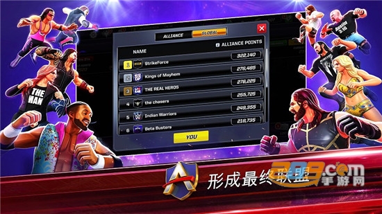 WWE美国职业摔跤游戏破解版1.36.185