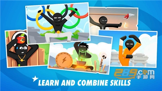 Stickman Combats(火柴人曲棍球手战斗射击破解版无限金币免费版)v17.5.1破解版