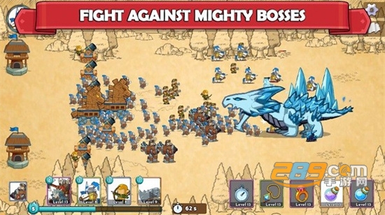 军团冲突王国崛起破解版下载2022(Clash of Legions)v1.740 安卓版
