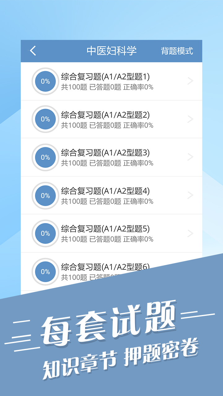 主治中医师考试宝典APP