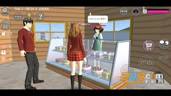 SAKURA SchoolSimulator(樱花校园模拟器中秋版最新汉化版)v1.036.09中秋版