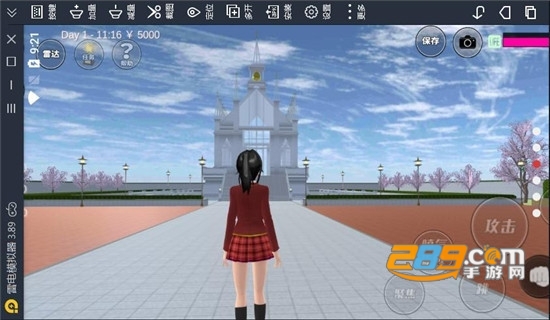樱花校园模拟器地铁站版本追风汉化版