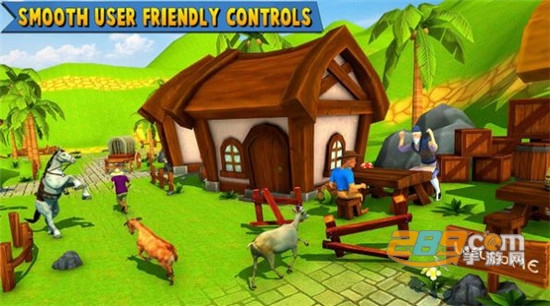 Angry Goat Simulator(愤怒的山羊模拟器中文版最新版)v1.0.1安卓版