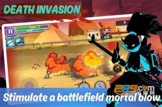 Death invasion(火柴人死亡入侵中文破解版安卓免费版)v10.0.20中文版