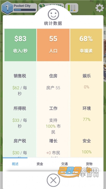 Pocket City Free(口袋城市2汉化破解版免费最新版)v0.1.99汉化版