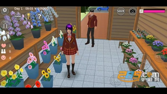 SAKURA SchoolSimulator(樱花校园模拟器中秋版最新汉化版)v1.036.09中秋版