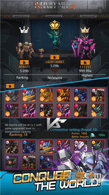 Infinity Mechs游戏中文版官方安卓版v1.1中文版