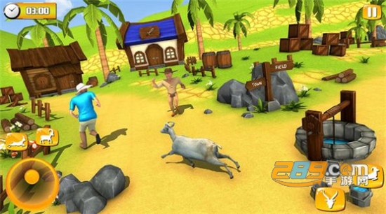 Angry Goat Simulator(愤怒的山羊模拟器中文版最新版)v1.0.1安卓版