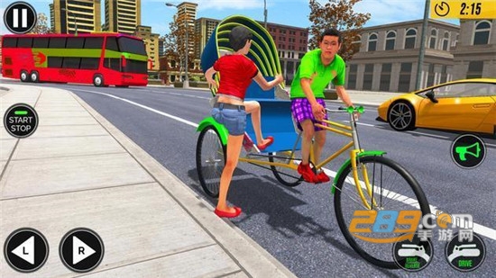 Bicycle Tuk Tuk Auto Rickshaw : New Driving Games(这儿自动人力车官方版)v1.0.1