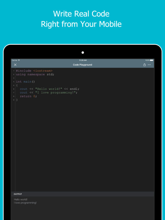 Learn to Code with C++APP