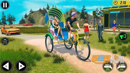 Bicycle Tuk Tuk Auto Rickshaw : New Driving Games(这儿自动人力车官方版)v1.0.1