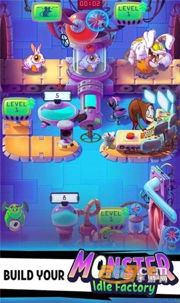 怪物闲置工厂无限金币中文最新破解版v1.1.2