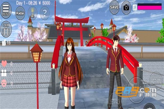 SAKURA SchoolSimulator(樱花校园模拟器婴儿版中文版)v1.038.22官方最新版